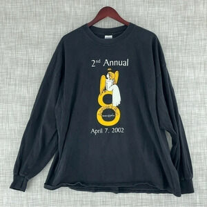 2002 Make-a-wish anelise's Run vintage long sleeve shirt mens size 2XLl 0428